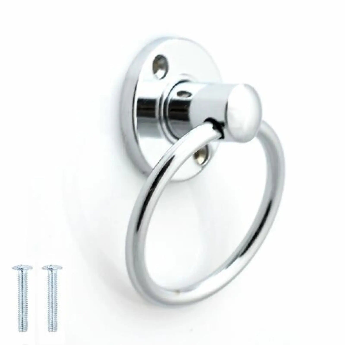 Lancer BP - Round Drop Ring Pull Handle - Polished Chrome