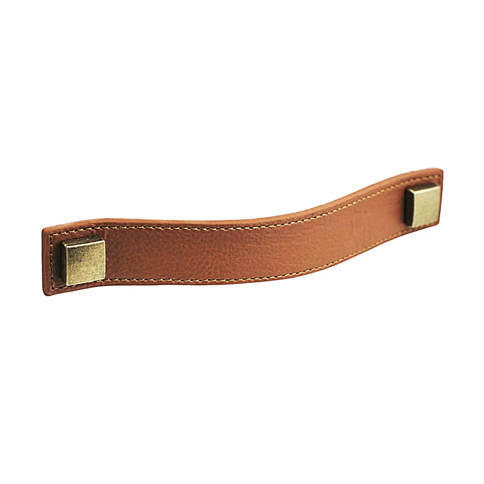 Leather Drawer Pulls and Strap Handles To Match - Decor And Decor