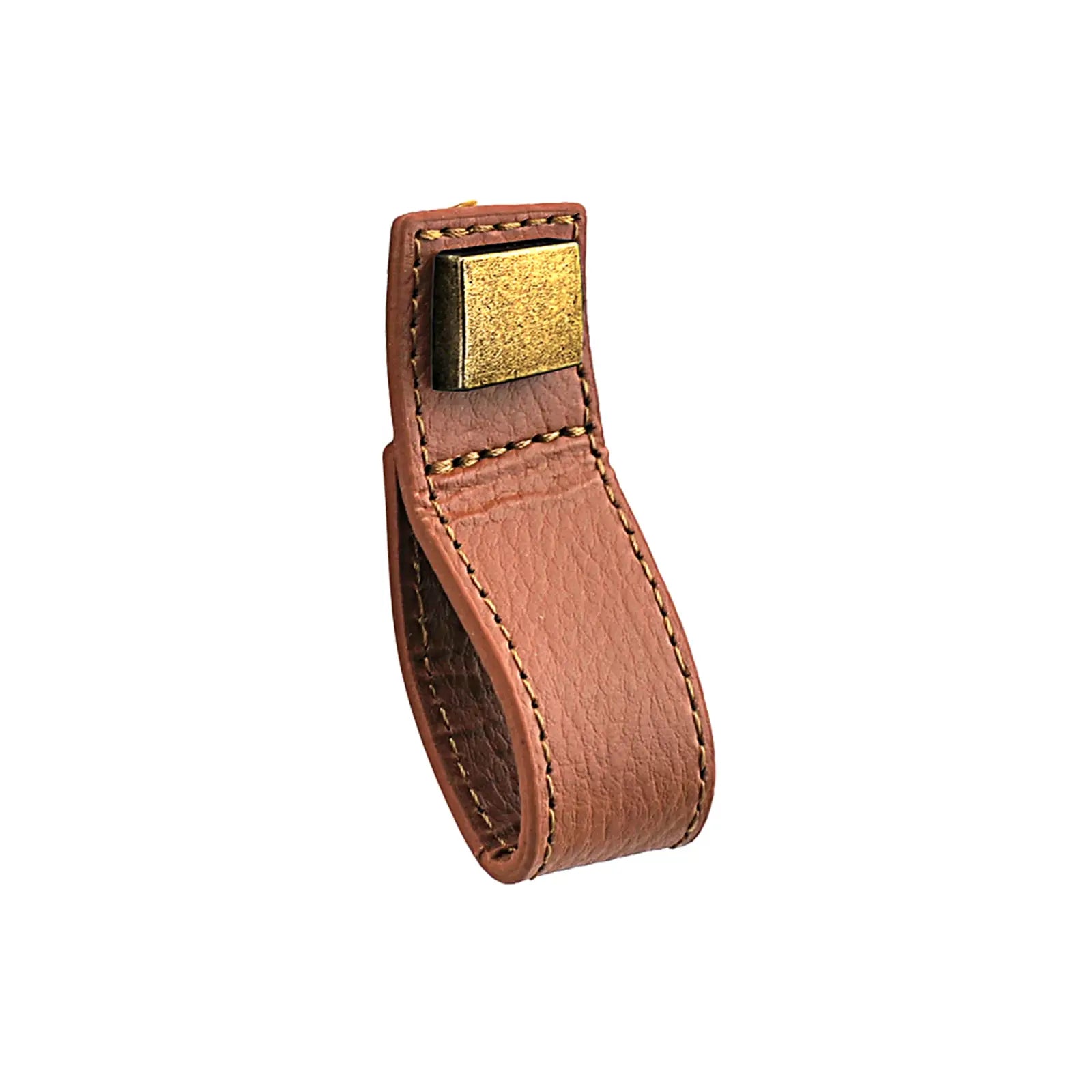 Leather Drawer Pulls and Strap Handles To Match - Decor And Decor