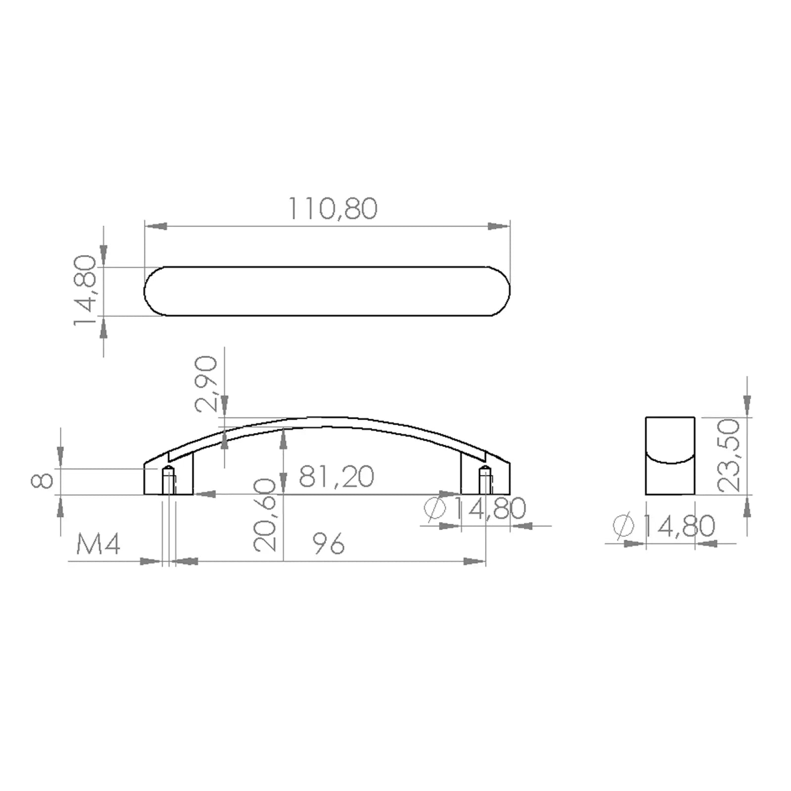 #size selection_96mm hole centres