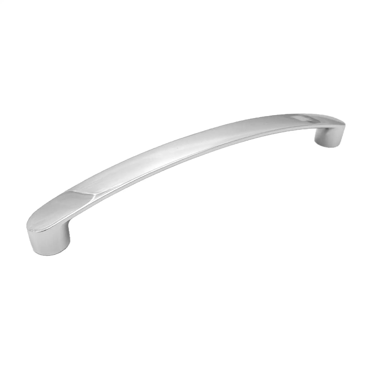 Merle - Curved Bow Kitchen Cabinet Handle - Polished Chrome – view 2