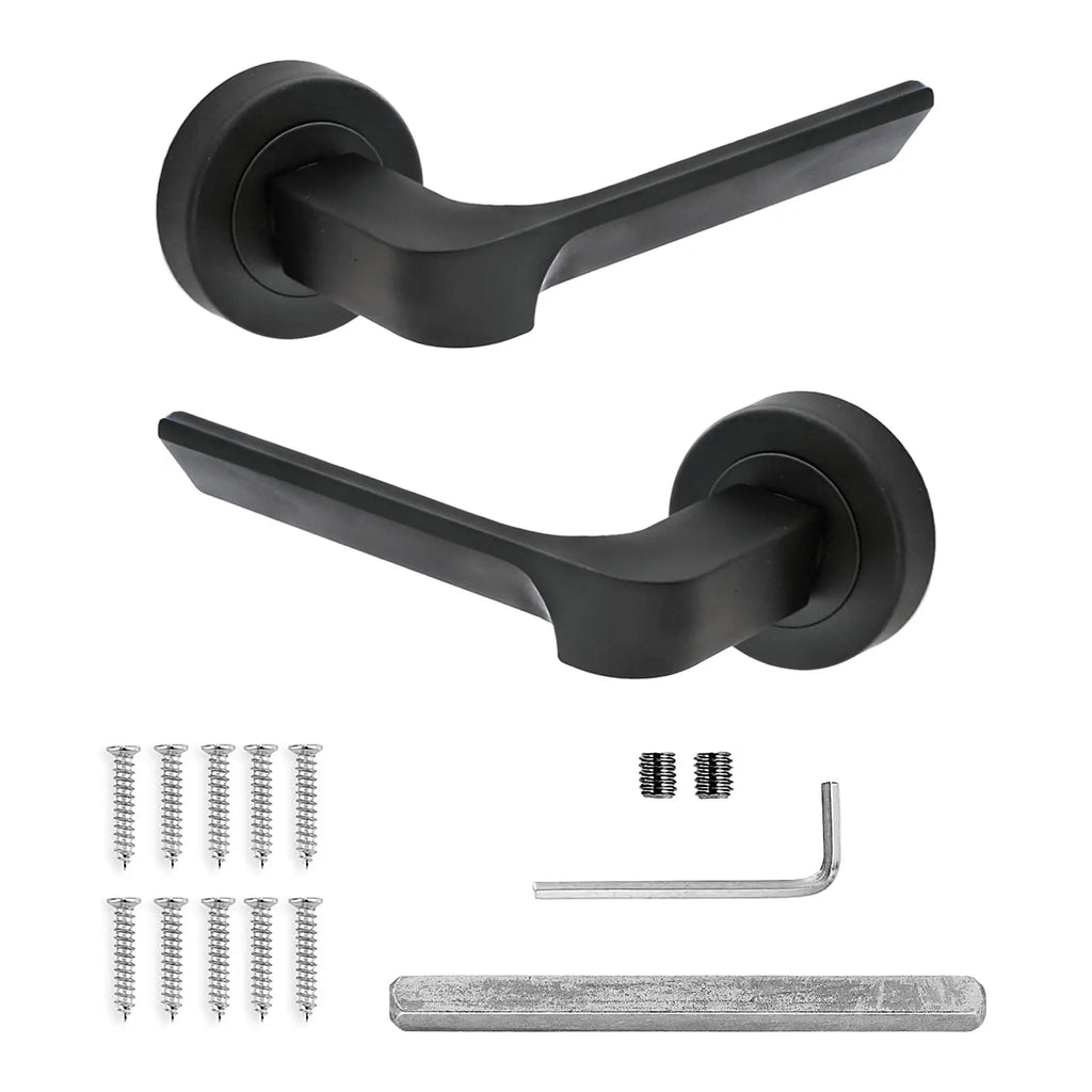 Mirage Matt Door Lever Handles Pair Handles