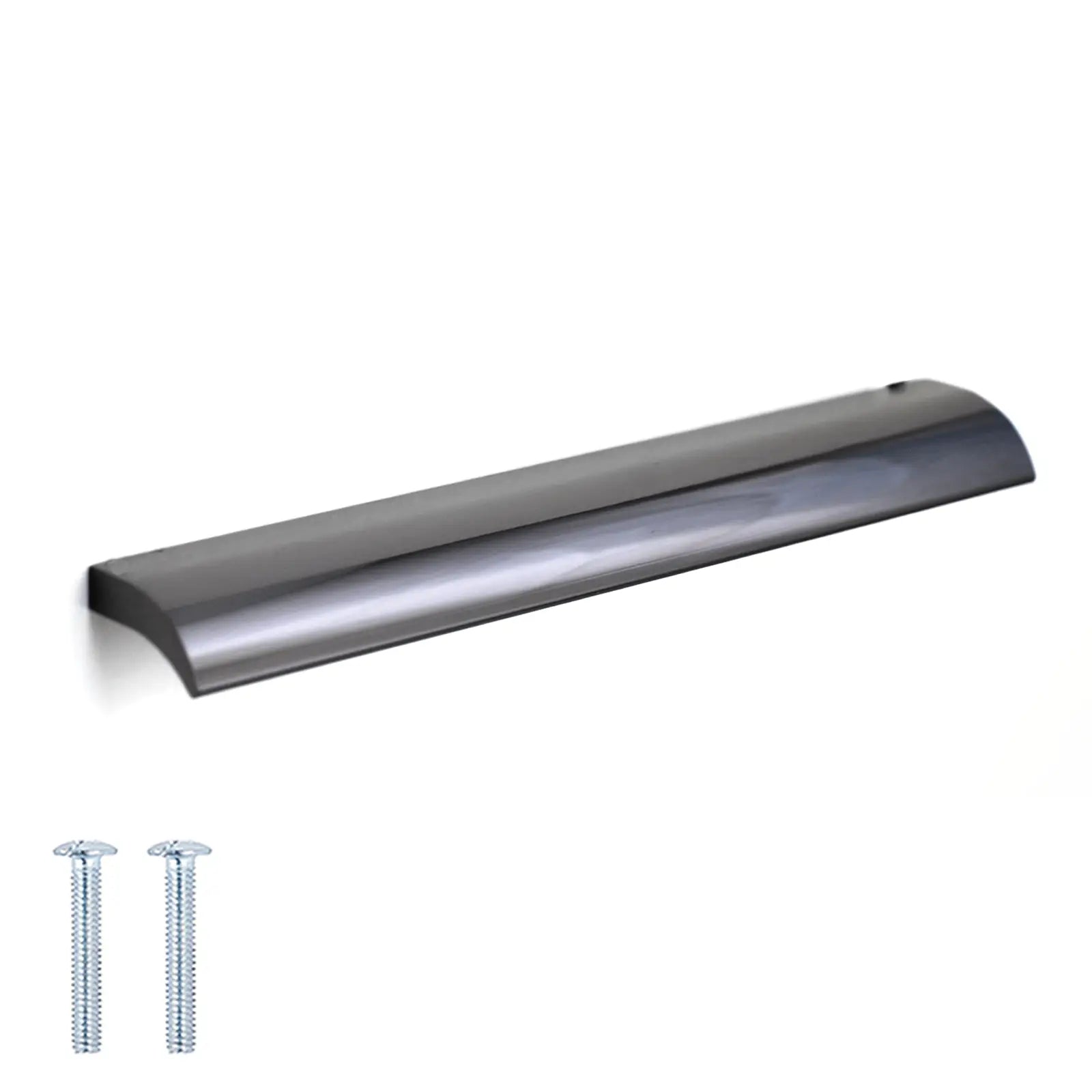 Nickel Black Glossy Shiny Furniture Handles - Decor And Decor
