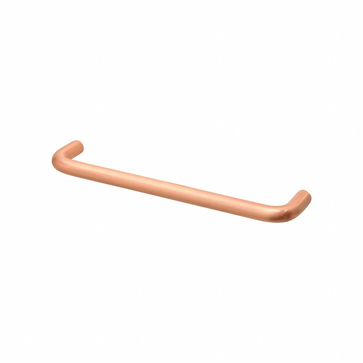 Parla - D Shaped Cabinet Drawer Pulls - Satin Copper – view 2