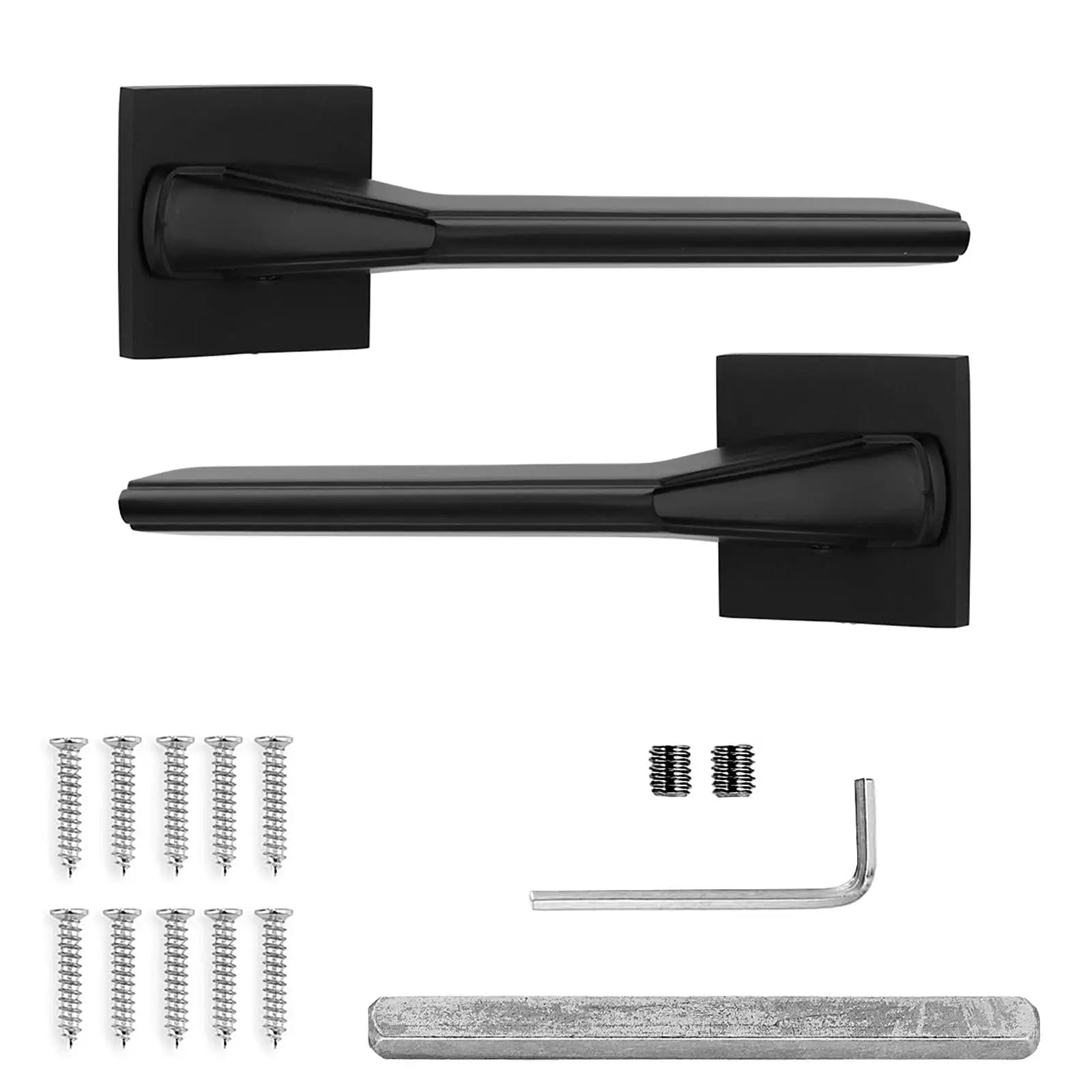 Pera Internal Door Handles - Matt Black - – Elegant & Durable