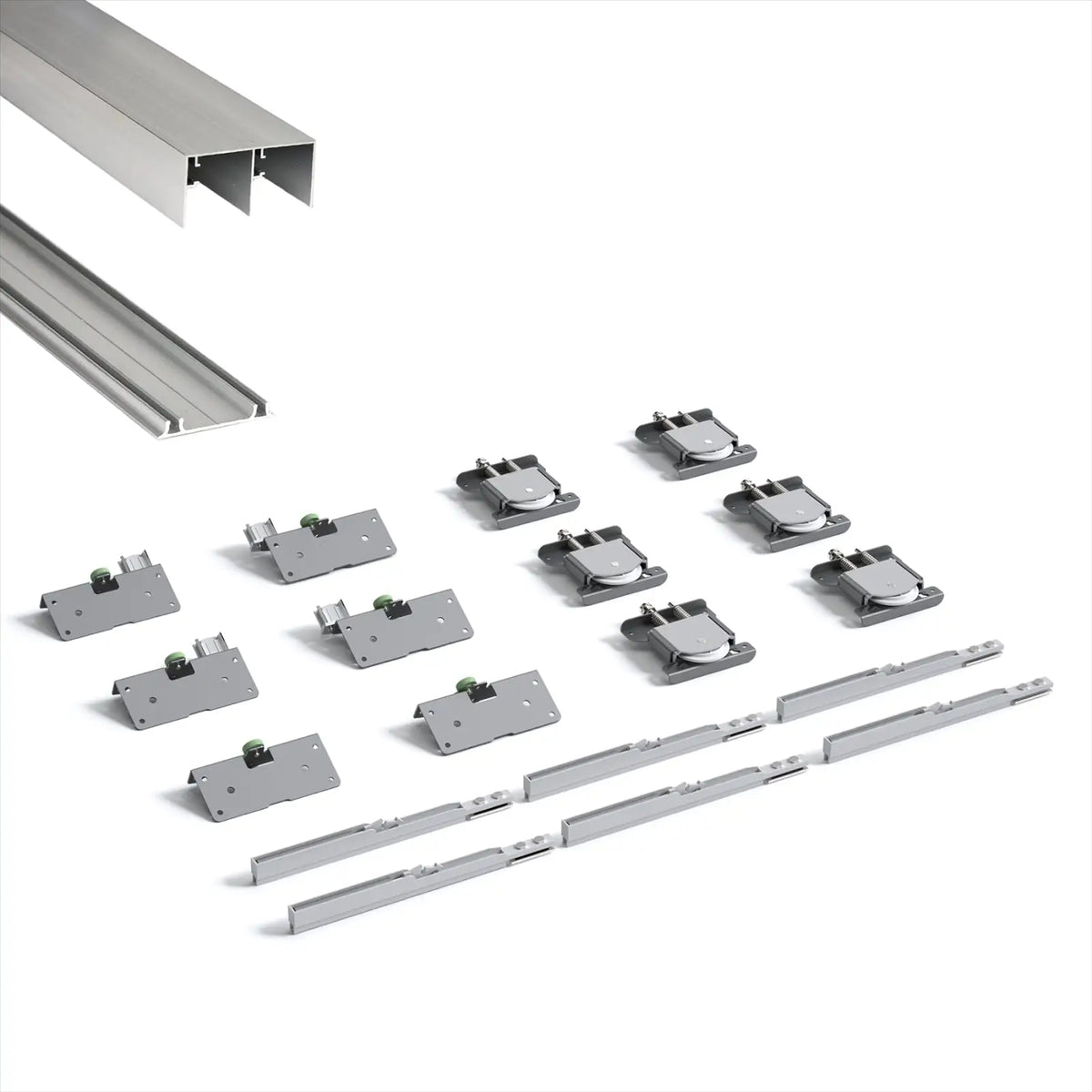 PS-Slide Sliding Door Wardrobe System - 3 Door - 3000mm Track - Both Way Soft Close – view 3