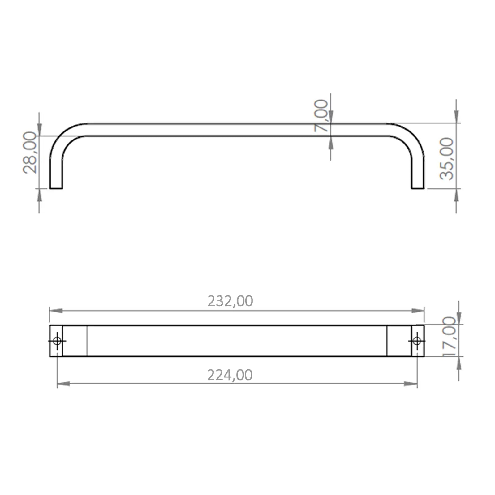 #size selection_224mm hole centres