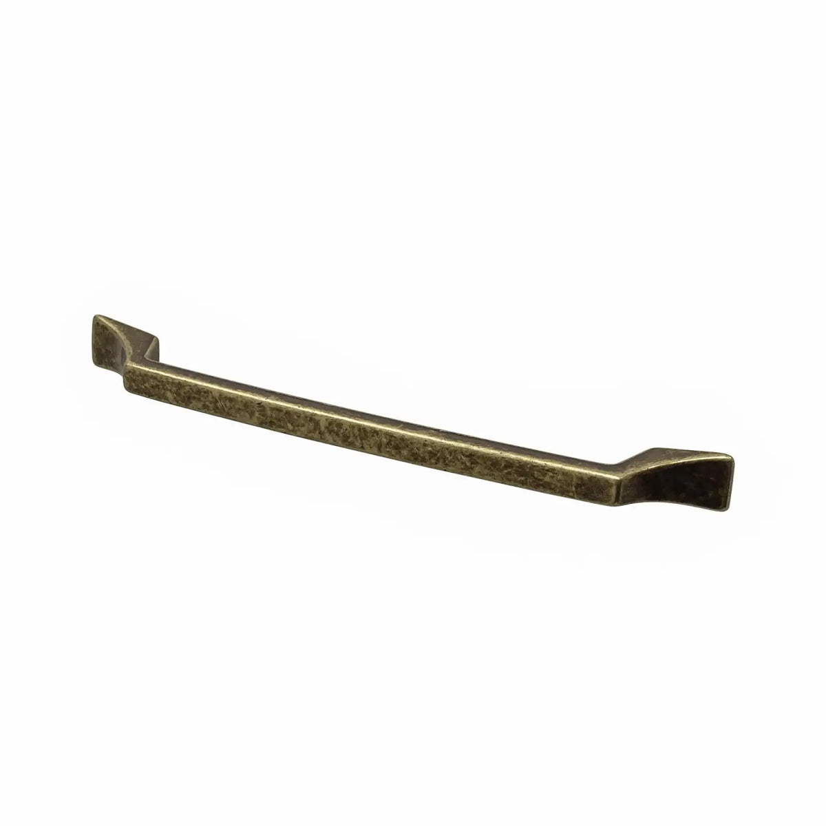 Sirena - Slimline D Shaped Kitchen Door Handle - Antique Brass