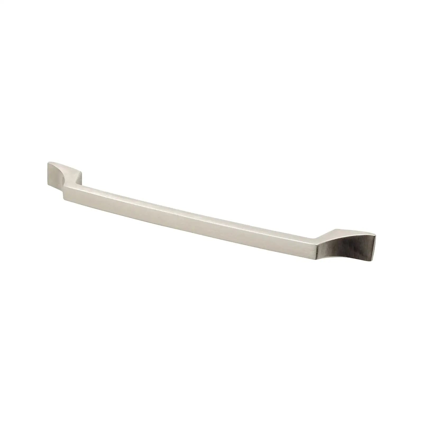 Sirena - Slimline D Shaped Kitchen Door Handle - Satin Nickel - Decor And Decor