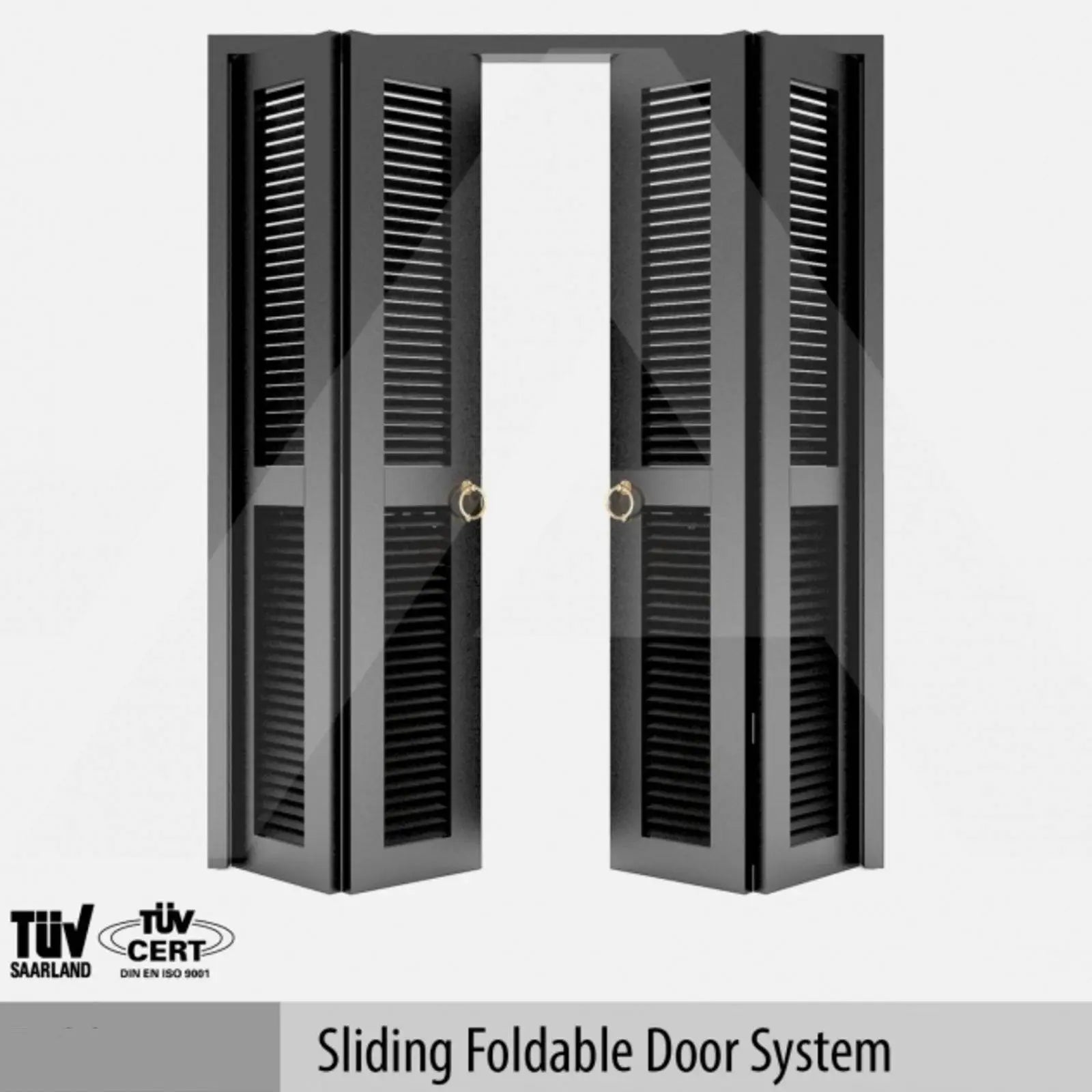 Sliding Bi Folding BiFold Wardrobe Door Gear Kit 40kg Per Door - Decor And Decor