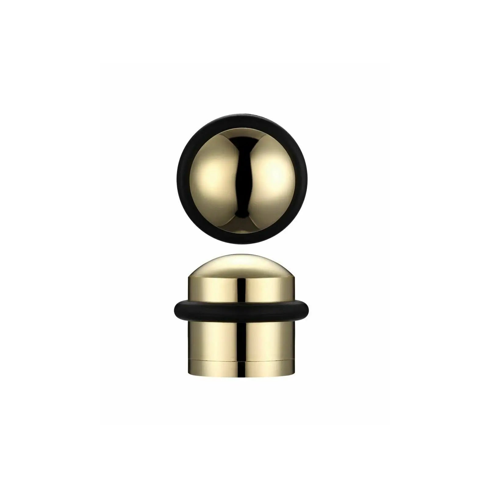 Solid Door Stop Domed Top Floor Mounted Door Stopper - Decor And Decor