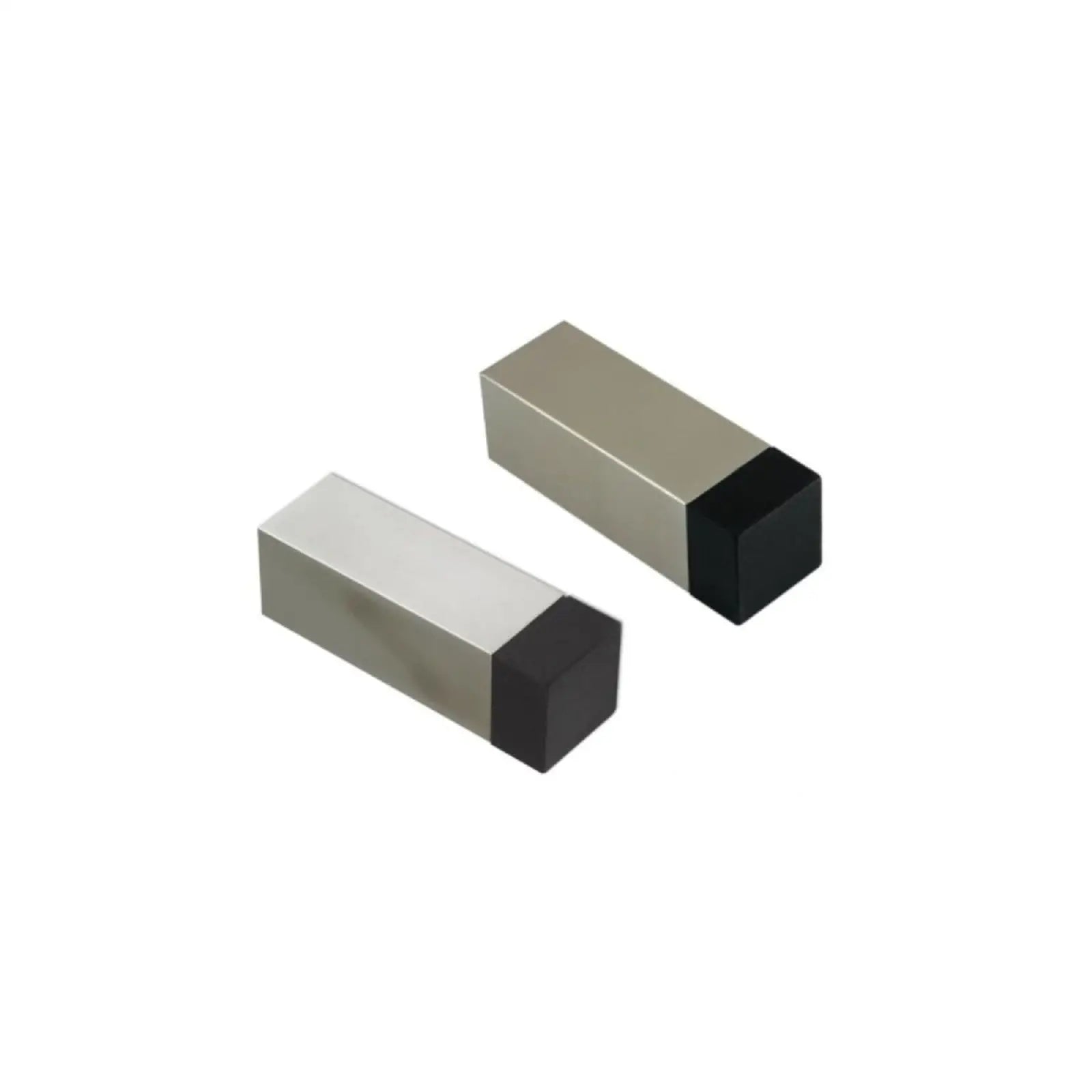 Square Stainless Steel Wall Skirting Mounted Projection Door Stop - Decor And Decor