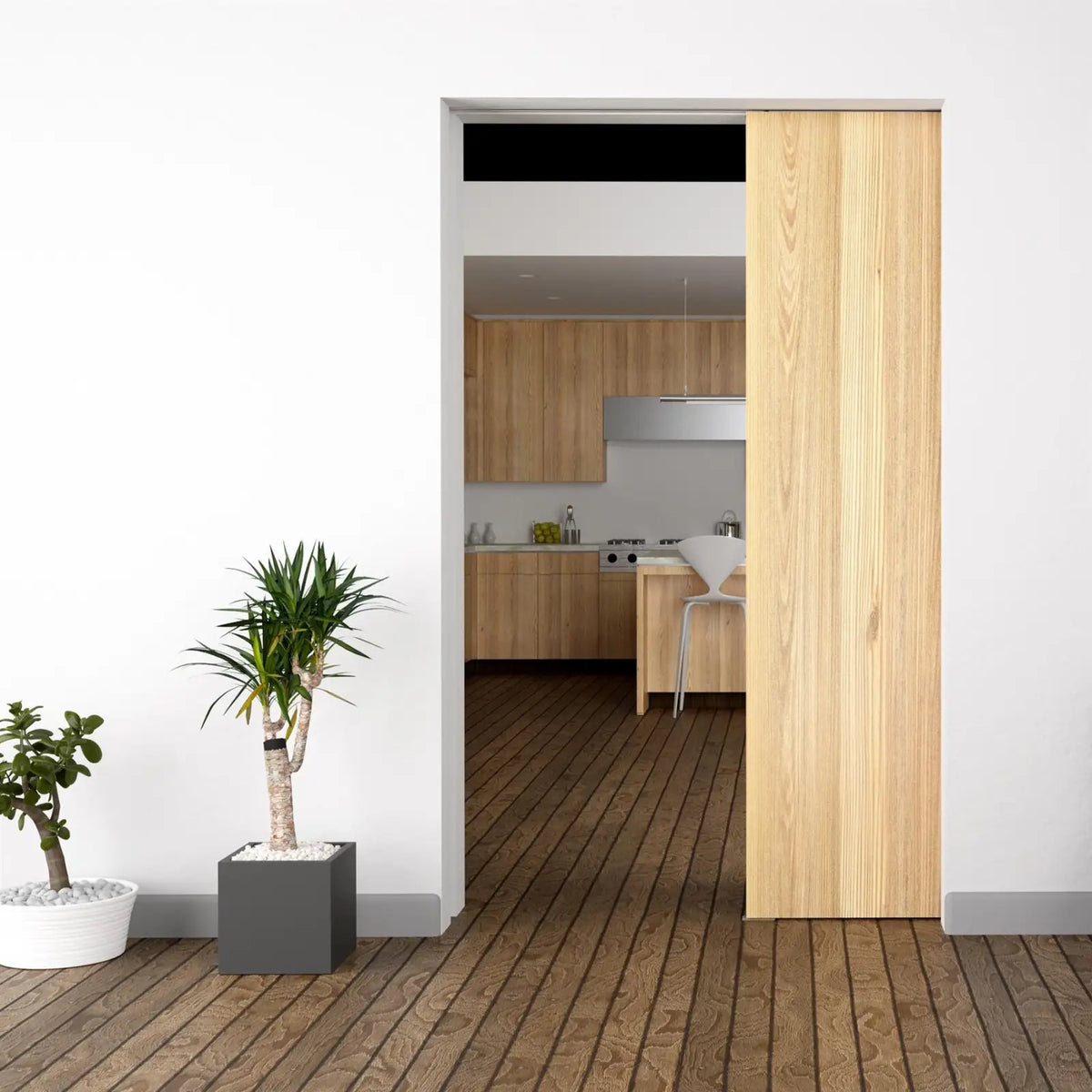 T-Slide Top Hung Sliding Door Kit - 1500mm Track – view 6