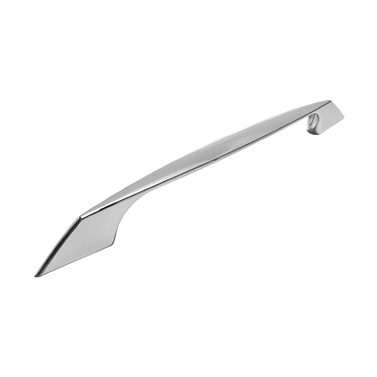 Terea - D Shaped Cupboard Handle -  Polished Chrome – view 2