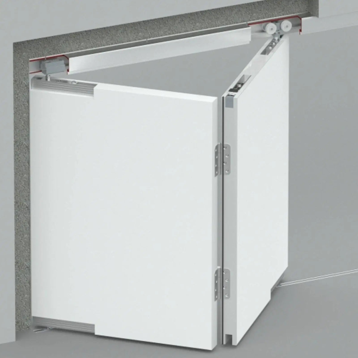 Top Hung Sliding Bi Fold Multi Fold Door Gear Track Kit