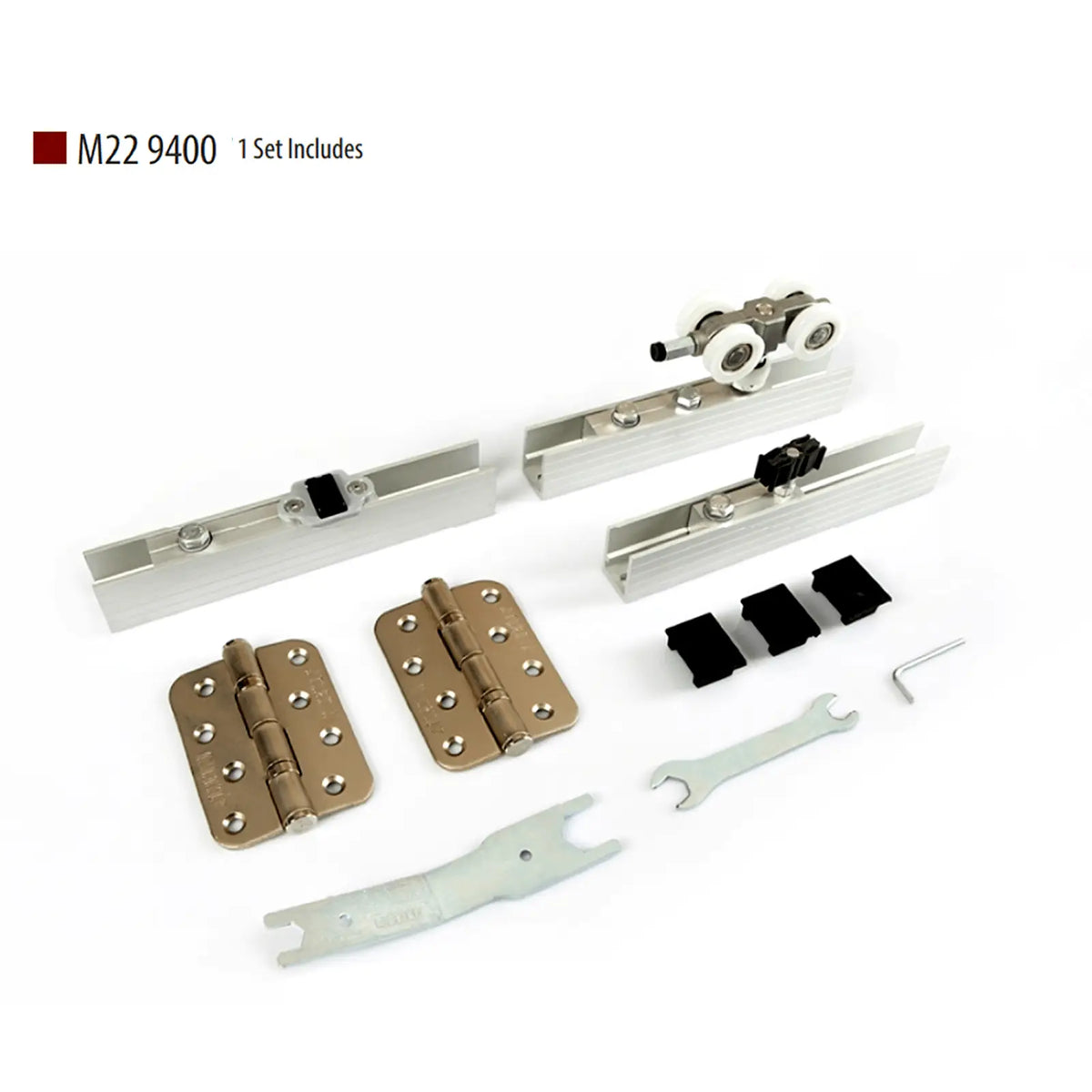 Top Hung Sliding Bi Fold Multi Fold Door Gear Track Kit – view 6