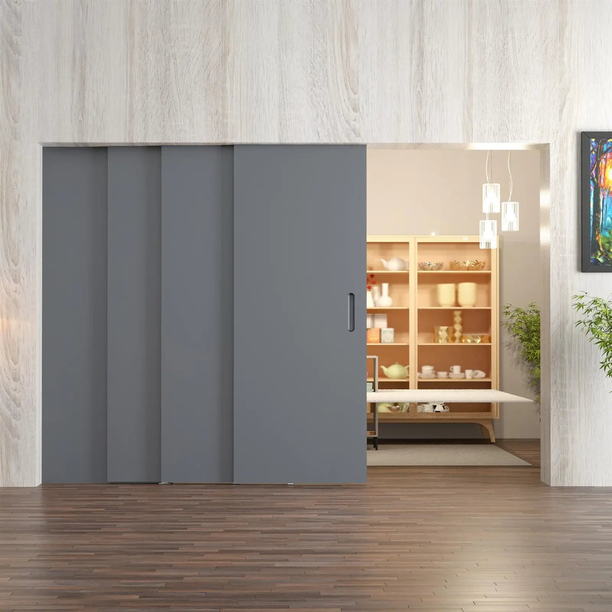 TP-Slide Telescopic Sliding Door Kit - 3 Door - 3600mm Track – view 4