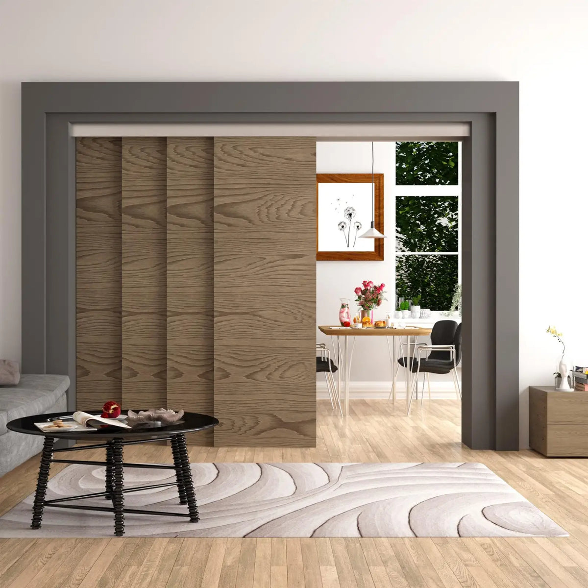 TP-Slide Telescopic Sliding Door Kit - 3 Door - 3600mm Track – view 2
