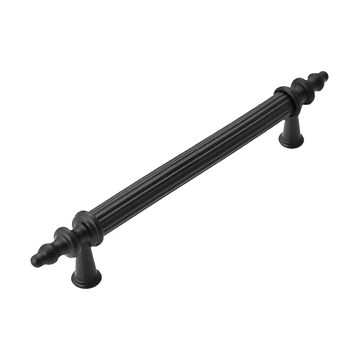 Vandon - Traditional T-Bar Kitchen Drawer Handle - Matt Black – view 3