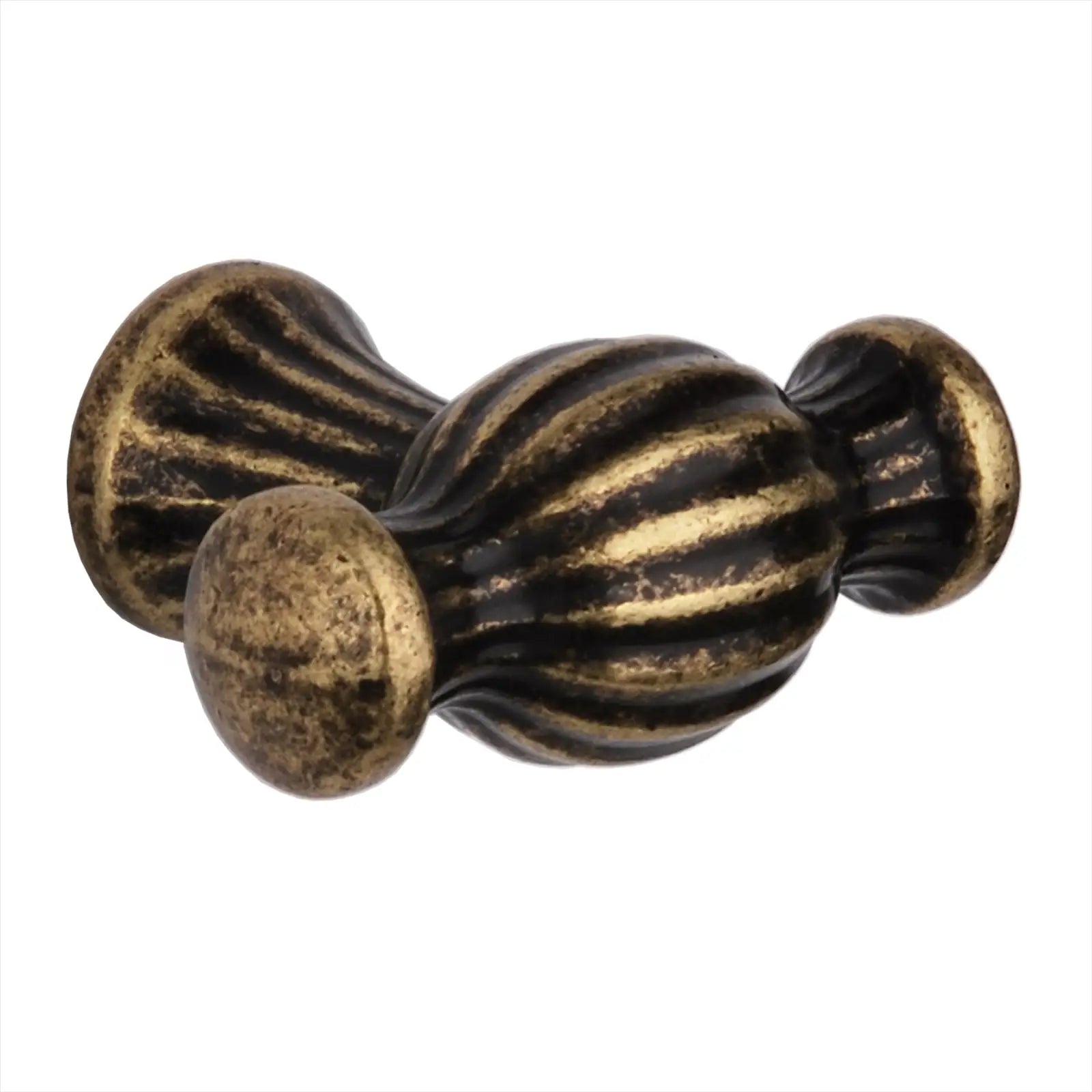Verna - Traditional T- Bar Cabinet Knob - Antique Brass - Knobs