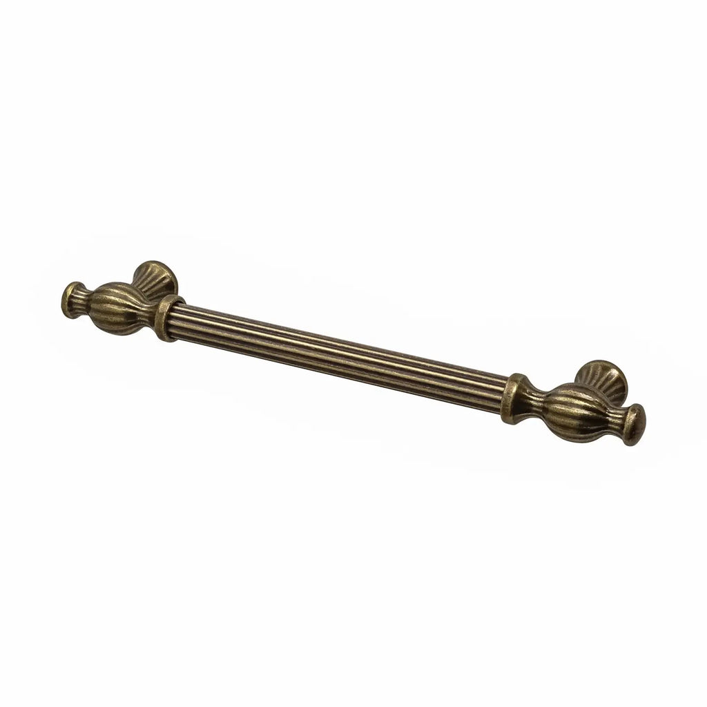 Verna Traditional T Bar Handle Antique Brass