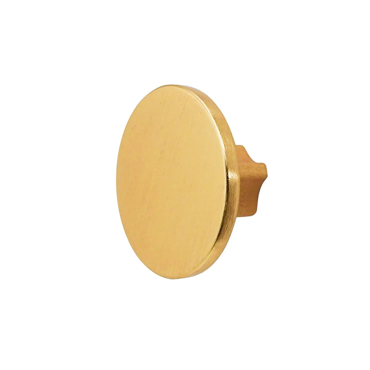 Vesta - Round Kitchen Cabinet Knob - Matt Gold