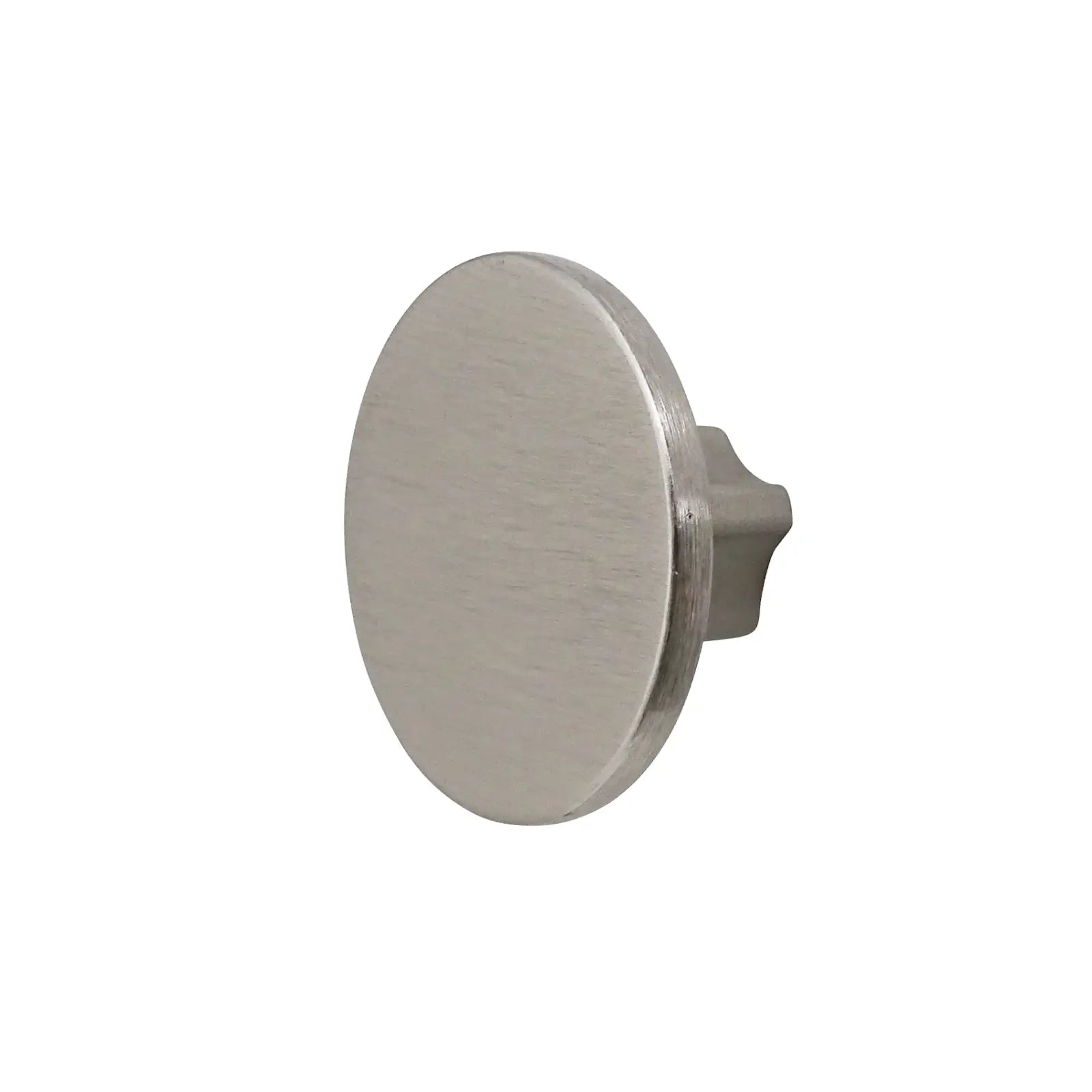 Vesta - Round Kitchen Cabinet Knob - Brushed Chrome - Decor And Decor