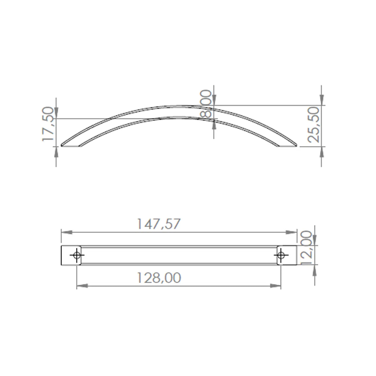 #size selection_128mm hole centres