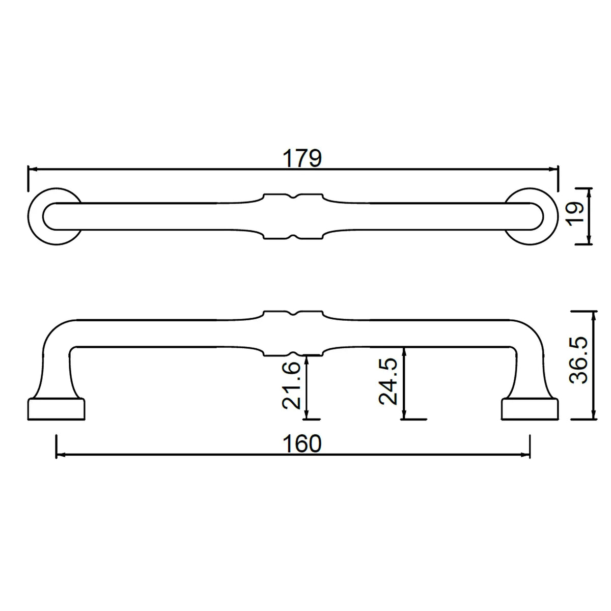 #size selection_160mm hole centres