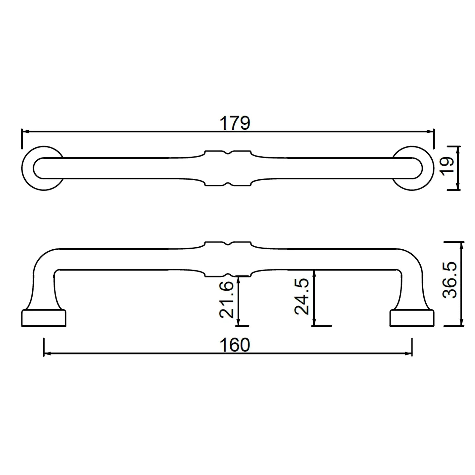 #size selection_160mm hole centres