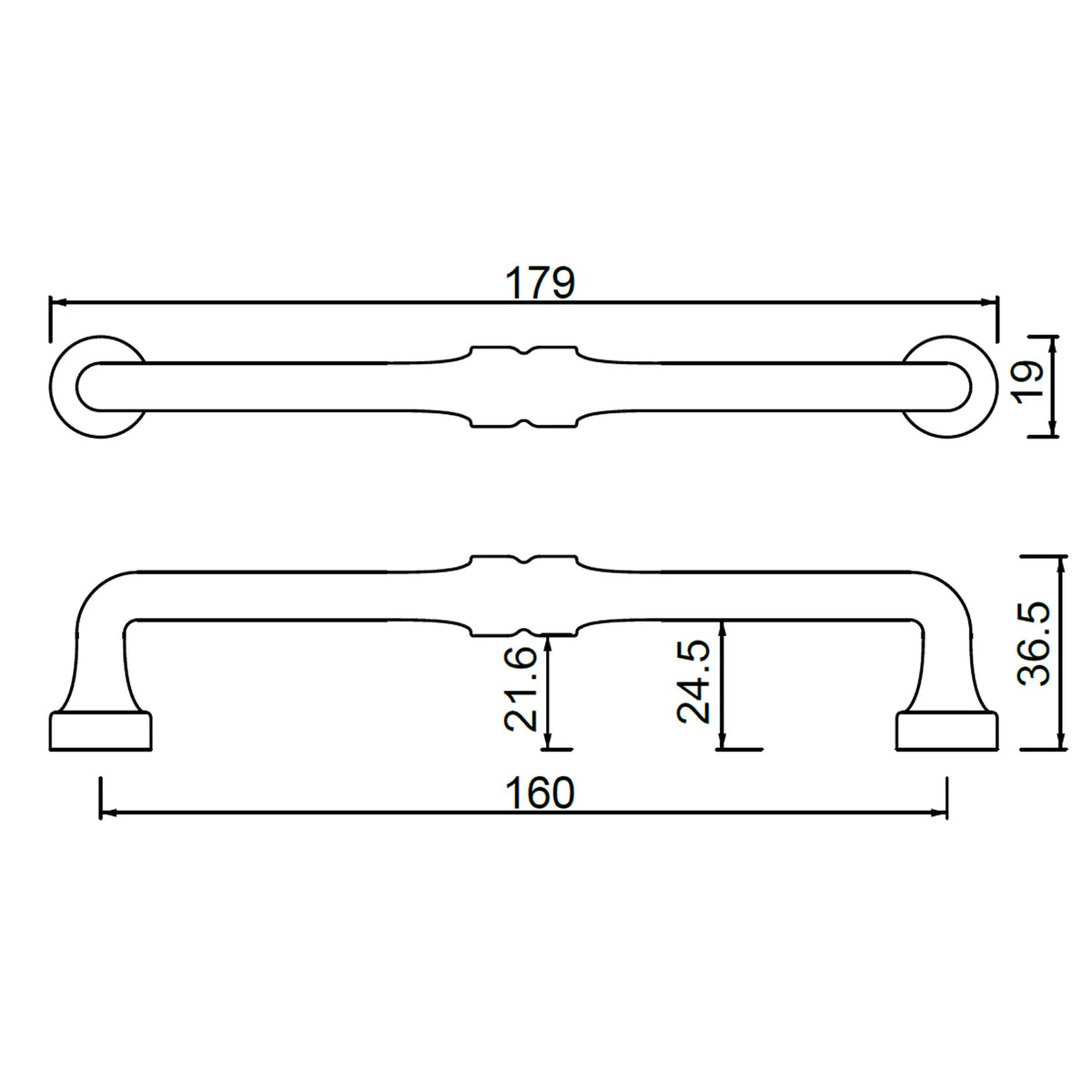 #size selection_160mm hole centres