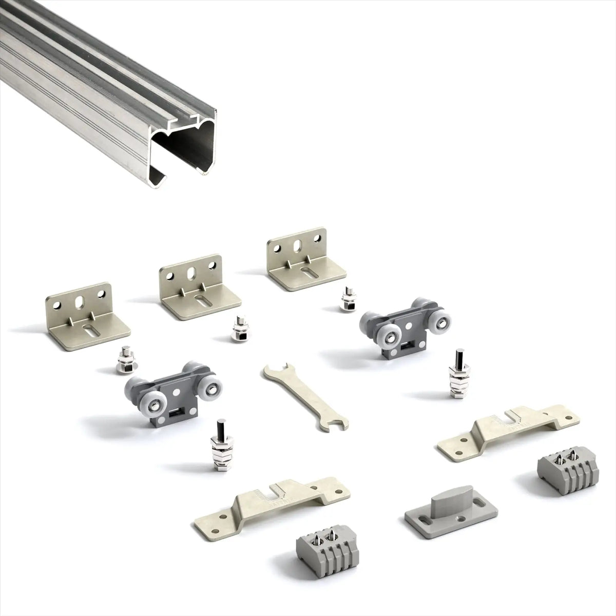 X-Slide Top Hung Sliding Door Kit - 1500mm Track – view 2