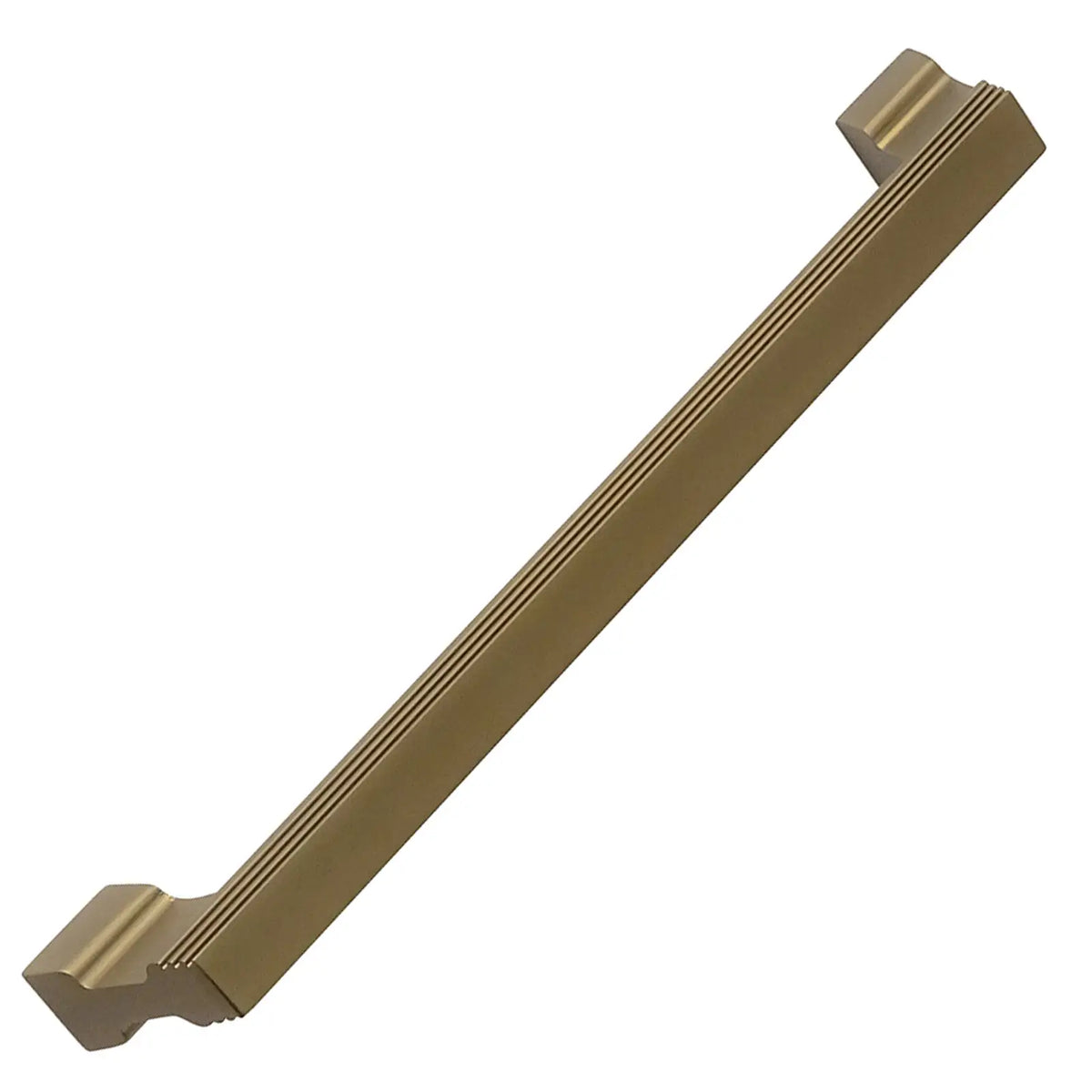 Zinnia - D Shaped Kitchen Drawer Handle - Matt Bronze - Cupboard Handles in DecorAndDecor