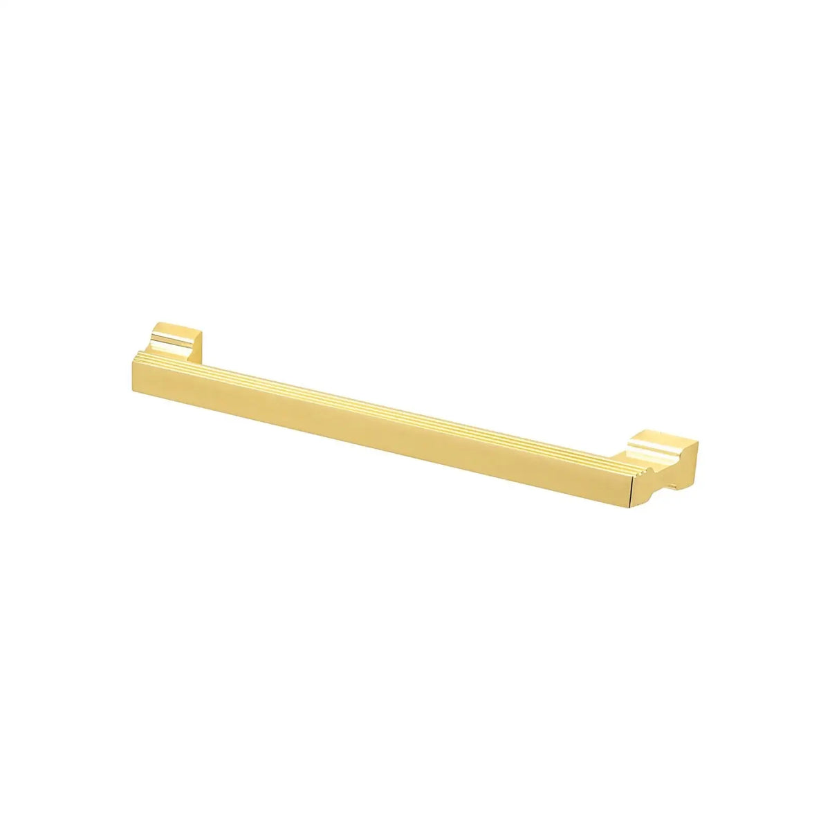 Zinnia - D Shaped Kitchen Drawer Handle - Matt Gold