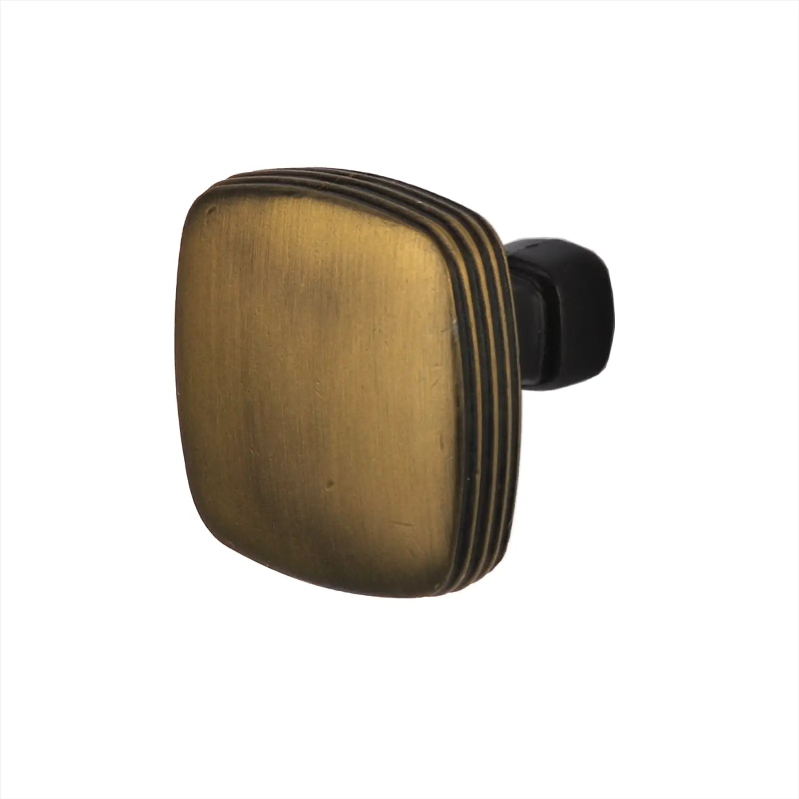 Zinnia - Kitchen Drawer Knob - Antique Brass - Knobs – Classic Touch