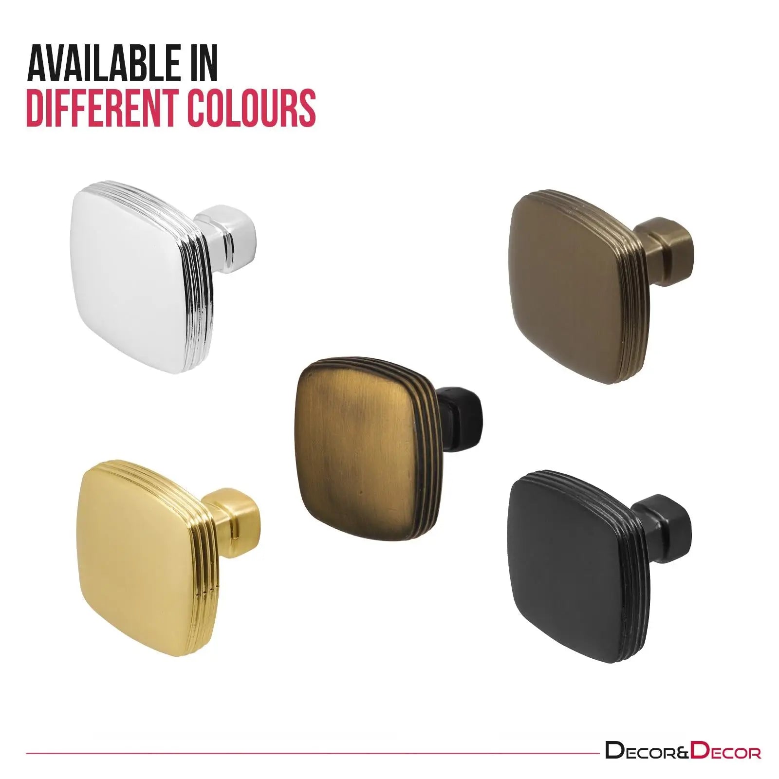 Zinnia - Kitchen Drawer Knob - Satin Nickel - Knobs